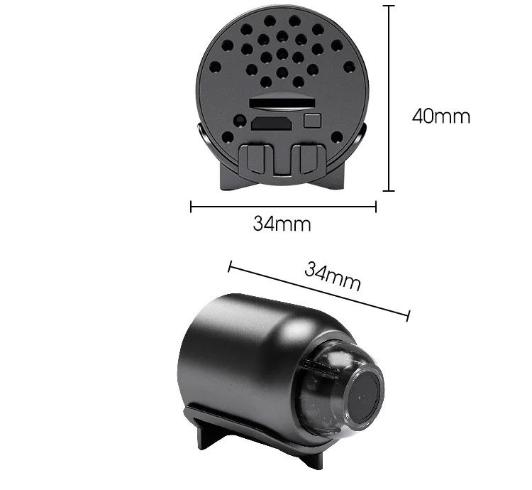 MINI REJTETT KAMERA WIFI KAMERA x5 (EGY UJJNÉL KISEBB)