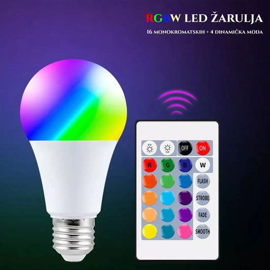 LED RGB IZZÓ TÁVIRÁNYÍTÓVAL